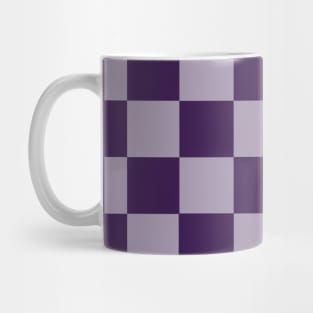 Sixteen Patch Purple Patchwork Pattern Mug